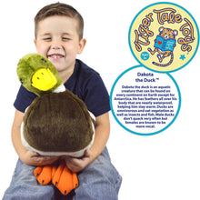Load image into Gallery viewer, Dakota The Duck | 13 Inch Stuffed Animal Plush | By TigerHart Toys
