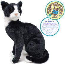Load image into Gallery viewer, Tate The Tuxedo Cat | 14 Inch Stuffed Animal Plush | By TigerHart Toys