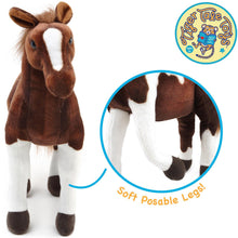 Load image into Gallery viewer, Hanna The Horse | 16 Inch Stuffed Animal Plush | By TigerHart Toys