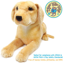 Load image into Gallery viewer, Mason The Labrador | 19 Inch Stuffed Animal Plush | By TigerHart Toys