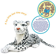 Load image into Gallery viewer, Sinovia The Snow Leopard | 17 Inch Stuffed Animal Plush | By TigerHart Toys