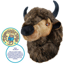 Load image into Gallery viewer, Brillo The Bison | 17 Inch Stuffed Animal Plush | By TigerHart Toys