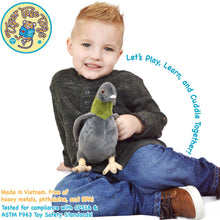 Load image into Gallery viewer, Pepper The Pigeon | 9 Inch Stuffed Animal Plush | By TigerHart Toys