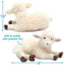 Load image into Gallery viewer, Shooky The Sheep - 13 Inch Stuffed Animal Plush
