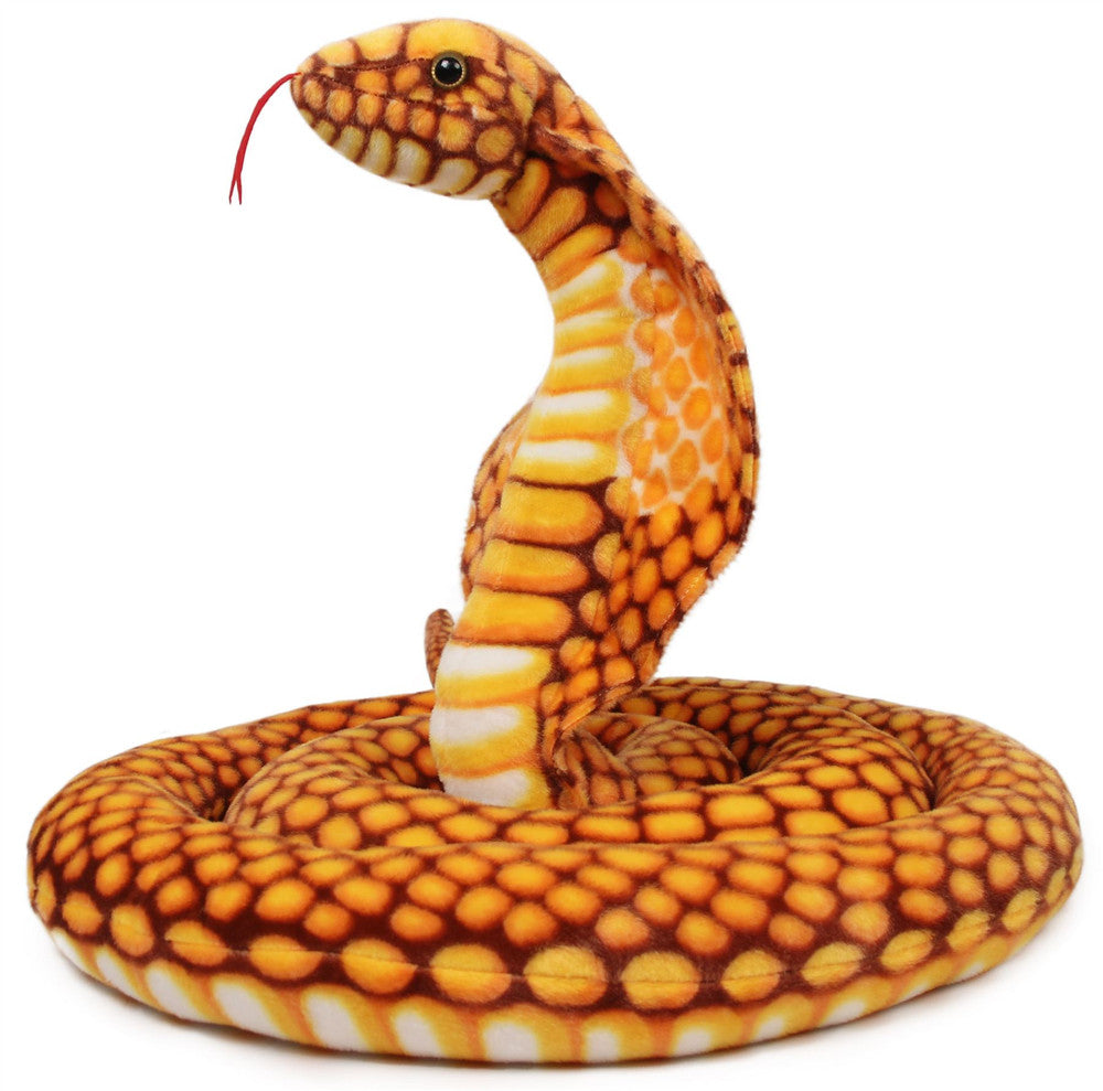 Qamra The King Cobra | 102 Inch Stuffed Animal Plush | By TigerHart Toys