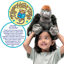 Load image into Gallery viewer, Geraldo The Gorilla - 15 Inch Stuffed Animal Plush
