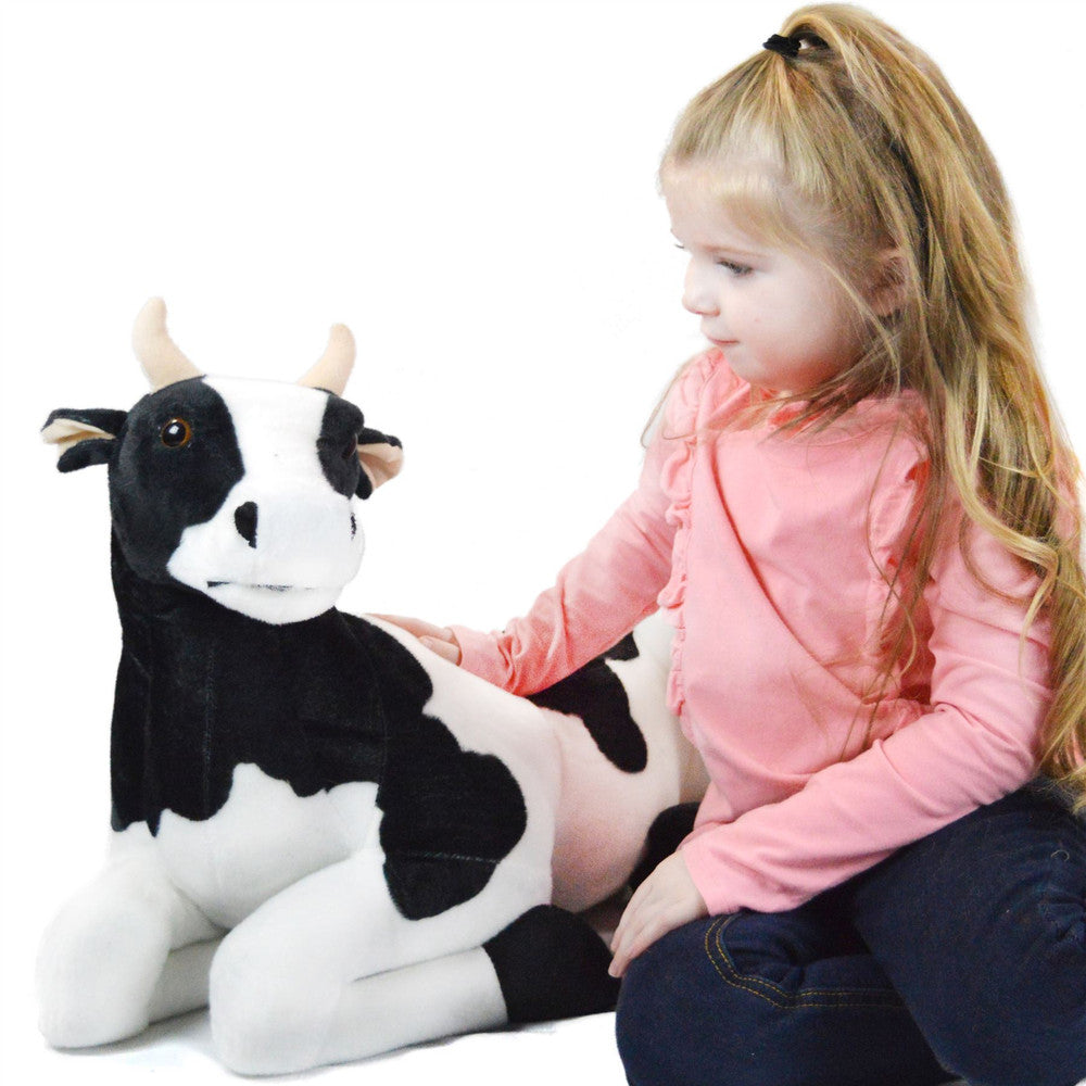 Milhouse The Cow | 27 Inch Stuffed Animal Plush | By TigerHart