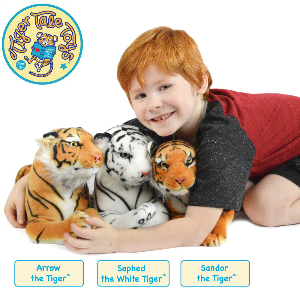 Arrow The Tiger | 17 Inch Stuffed Animal Plush | By TigerHart Toys