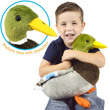Load image into Gallery viewer, Dakota The Duck | 13 Inch Stuffed Animal Plush | By TigerHart Toys
