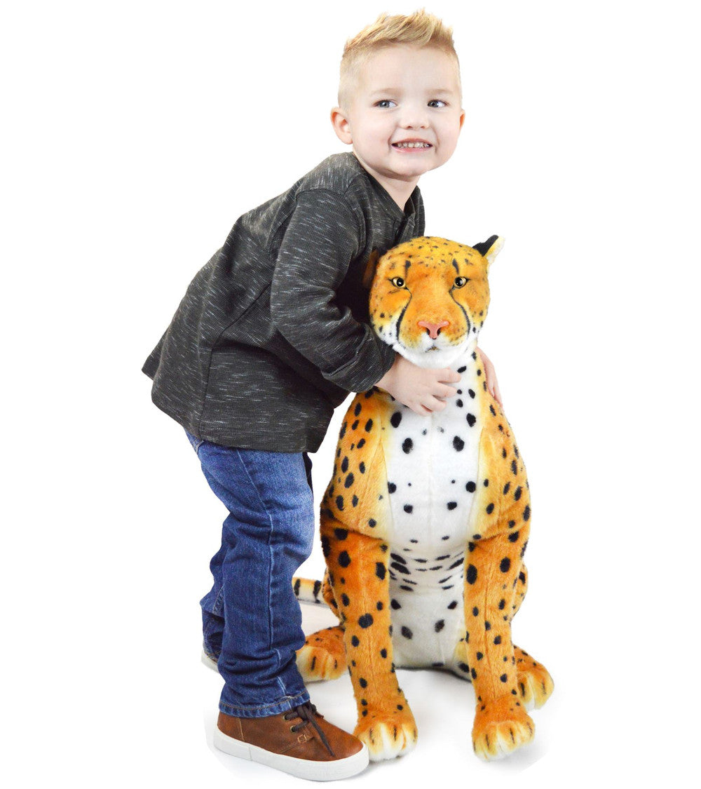 Cecil The Cheetah | 26 Inch Stuffed Animal Plush | By TigerHart