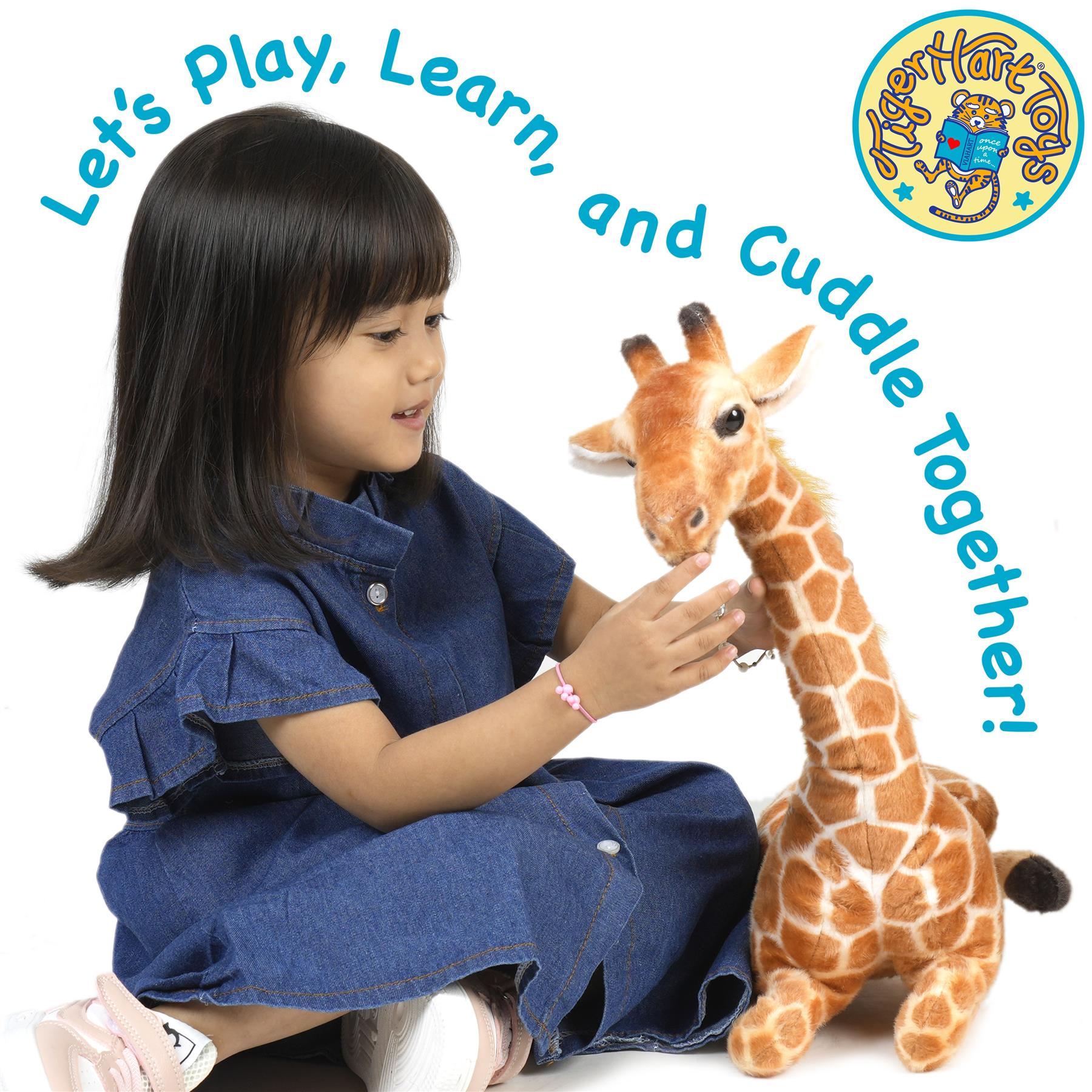 Jehlani The Giraffe | 18 Inch Stuffed Animal Plush | By TigerHart