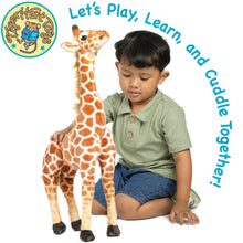 Load image into Gallery viewer, Jocelyn The Giraffe | 22 Inch Stuffed Animal Plush | By TigerHart Toys
