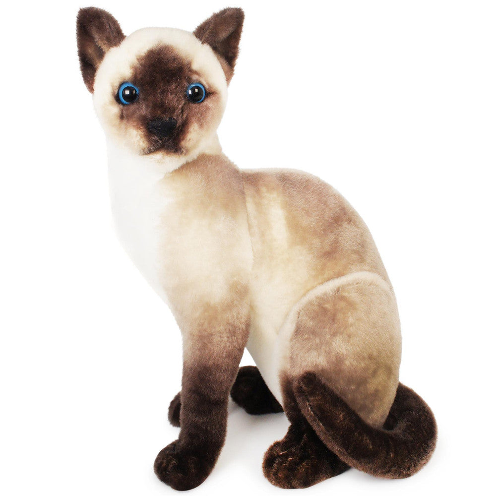 Stefan The Siamese Cat | 13 Inch Stuffed Animal Plush | By