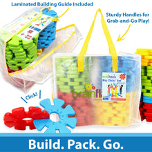 Load image into Gallery viewer, Brain Flakes 40 Piece Big Clicks Set - A Great Stem Toy for Both Boys and Girls
