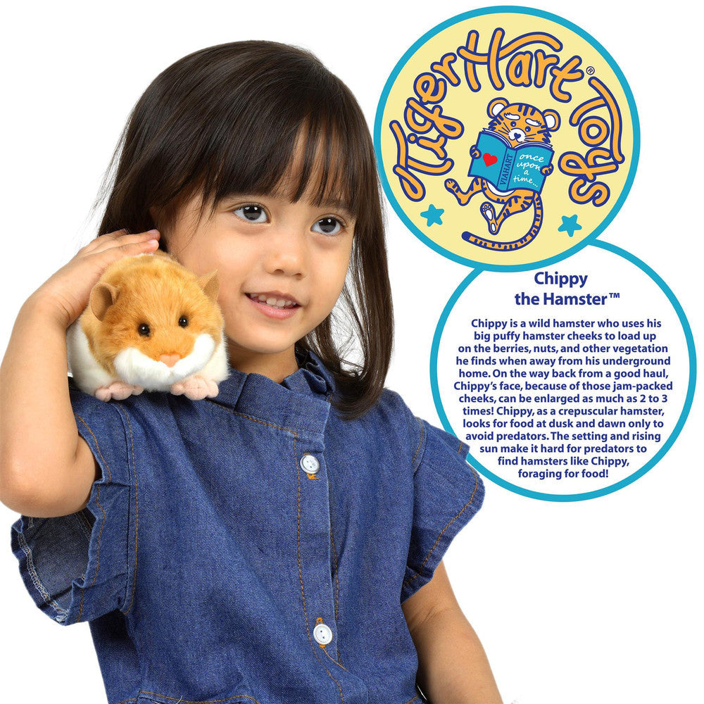 Chippy The Hamster - 6.5 Inch Stuffed Animal Plush – VIAHART Shop