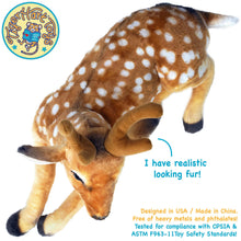 Load image into Gallery viewer, Dorbin The Deer | 21 Inch Stuffed Animal Plush | By TigerHart Toys
