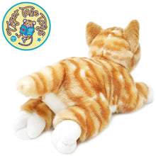 Load image into Gallery viewer, Tamarr The Orange Tabby Cat | 10 Inch Stuffed Animal Plush | By TigerHart Toys
