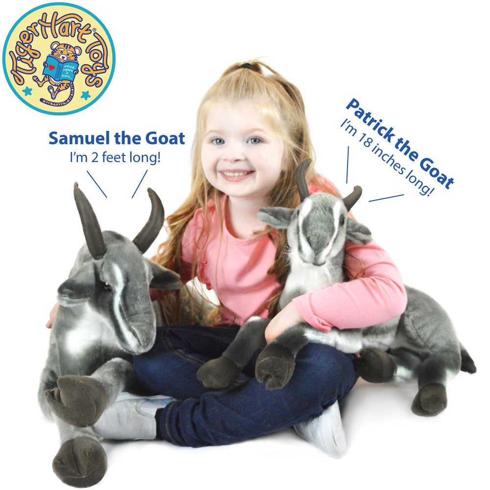 Samuel The Pygmy Goat | 27 Inch Stuffed Animal Plush | By