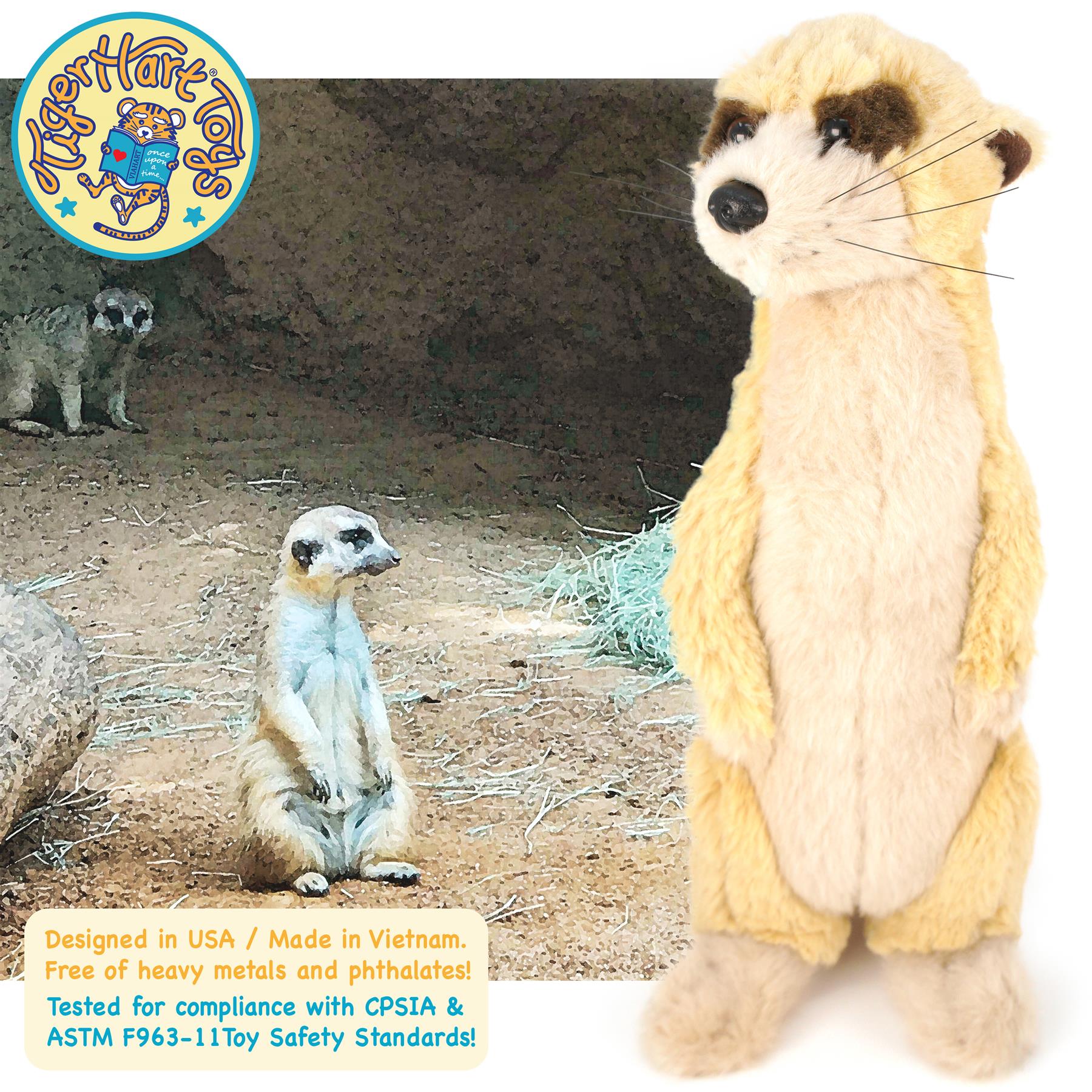 Mimi The Meerkat | 11 Inch Stuffed Animal Plush | By TigerHart