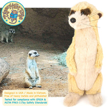Load image into Gallery viewer, Mimi The Meerkat | 11 Inch Stuffed Animal Plush | By TigerHart Toys
