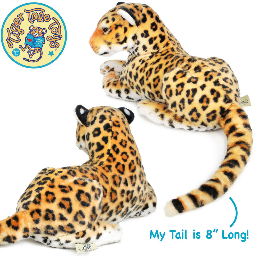 Leah The Leopard | 20 Inch Stuffed Animal Plush | By TigerHart