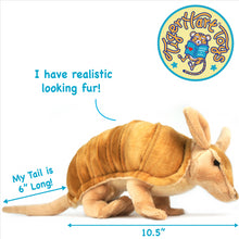 Load image into Gallery viewer, Mike The Armadillo | 11 Inch Stuffed Animal Plush | By TigerHart Toys

