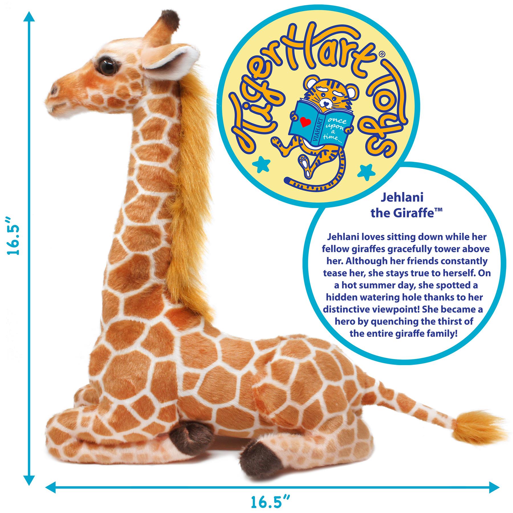 Jehlani The Giraffe | 18 Inch Stuffed Animal Plush | By TigerHart