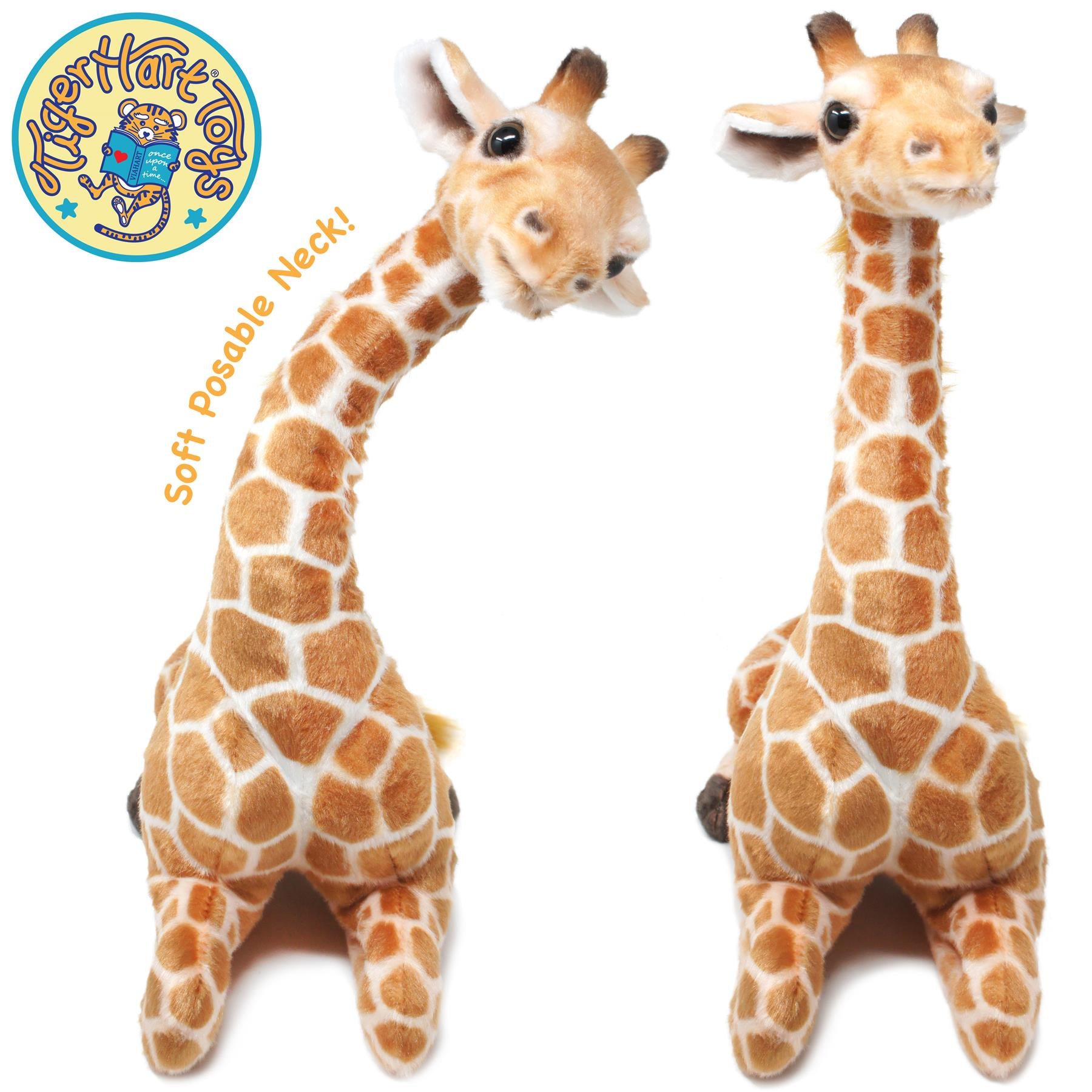 Jehlani The Giraffe | 18 Inch Stuffed Animal Plush | By TigerHart